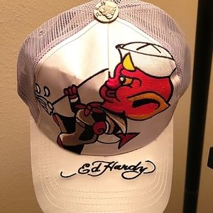 Ed Hardy Ball Cap New..cardboard still inside. No tags.